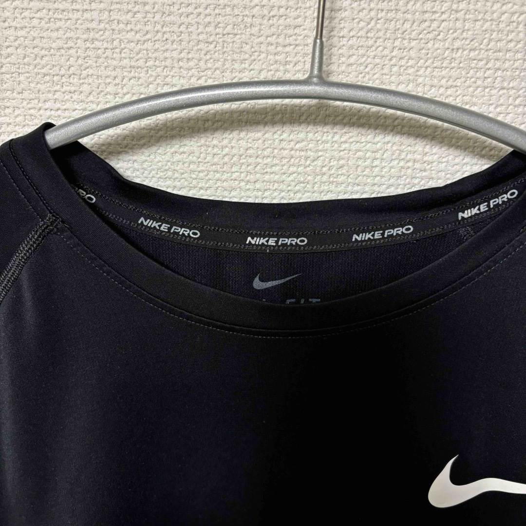 NIKE(ナイキ)のNIKE Pro コンプレッションウェア 半袖 ブラック メンズのトップス(Tシャツ/カットソー(半袖/袖なし))の商品写真