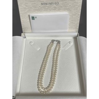 MIKIMOTO - 【超美品】ミキモトインフィニティパールネックレス3Way 6.5-7mmk18