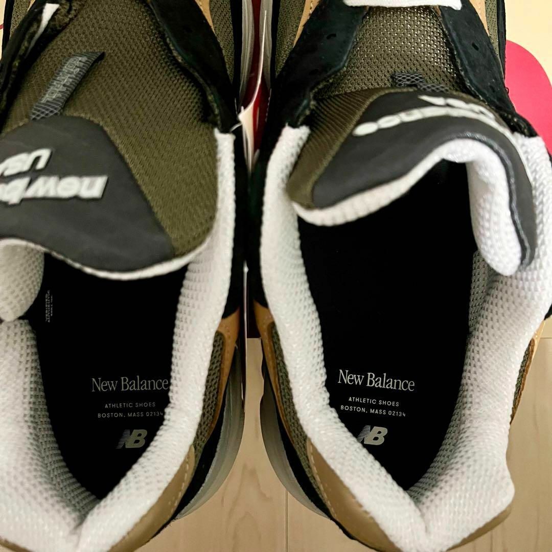 New Balance(ニューバランス)の【新品29cm】New Balance 990V3 "Black Tan" メンズの靴/シューズ(スニーカー)の商品写真