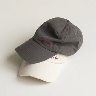 コドモビームス(こども ビームス)のFacade bozuko cap off-white  M size(帽子)