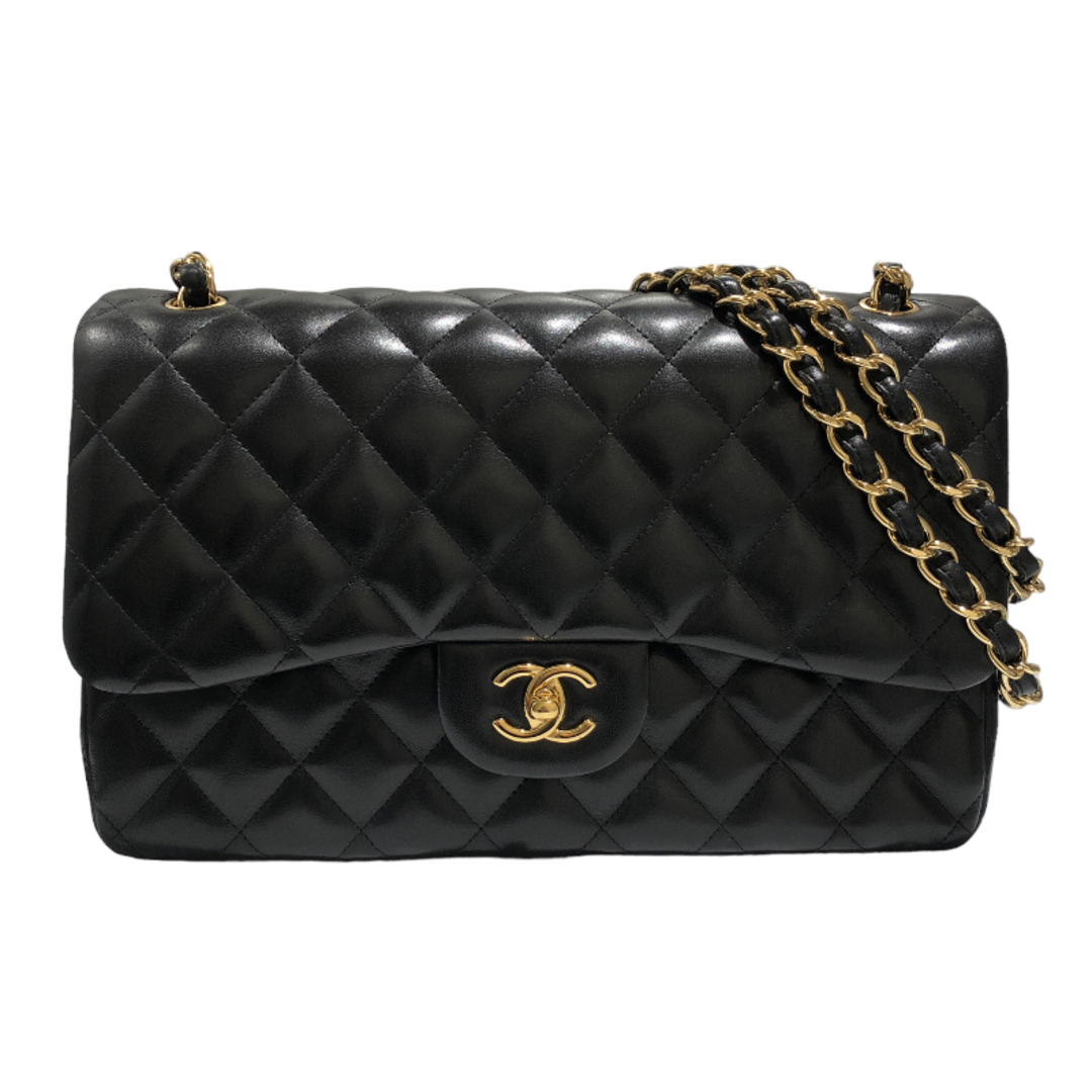 CHANEL(シャネル)の　シャネル CHANEL マトラッセ30 A58600 ブラック ゴールド金具 ラムスキン レディース ショルダーバッグ レディースのバッグ(ショルダーバッグ)の商品写真