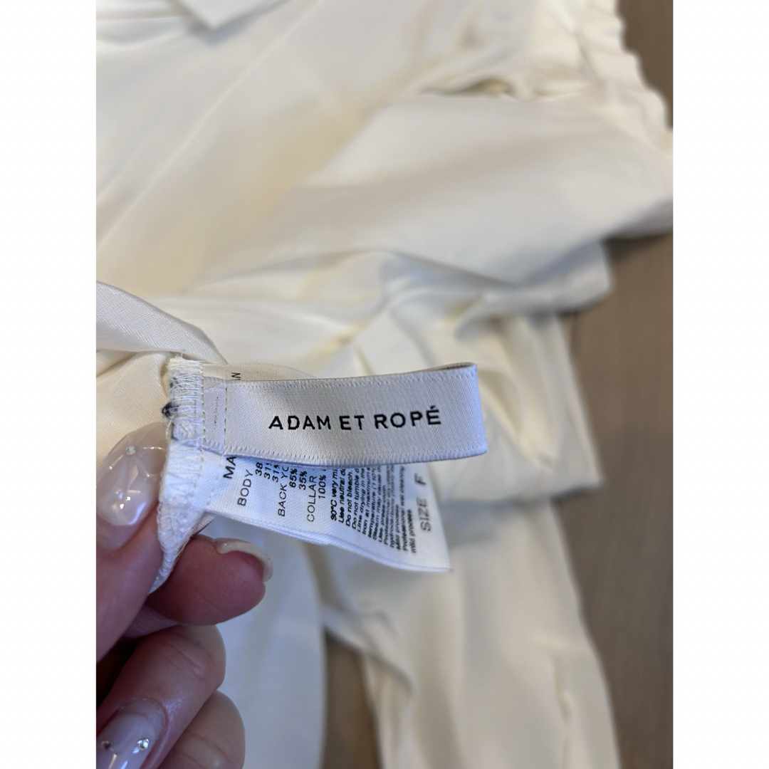 Adam et Rope'(アダムエロぺ)のアダムエロペ  ボリュームスリーブブザムシャツ レディースのトップス(シャツ/ブラウス(長袖/七分))の商品写真