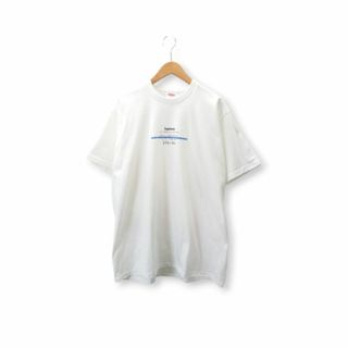 シュプリーム(Supreme)のSUPREME 24ss Standard Tee White サイズXL(Tシャツ/カットソー(半袖/袖なし))