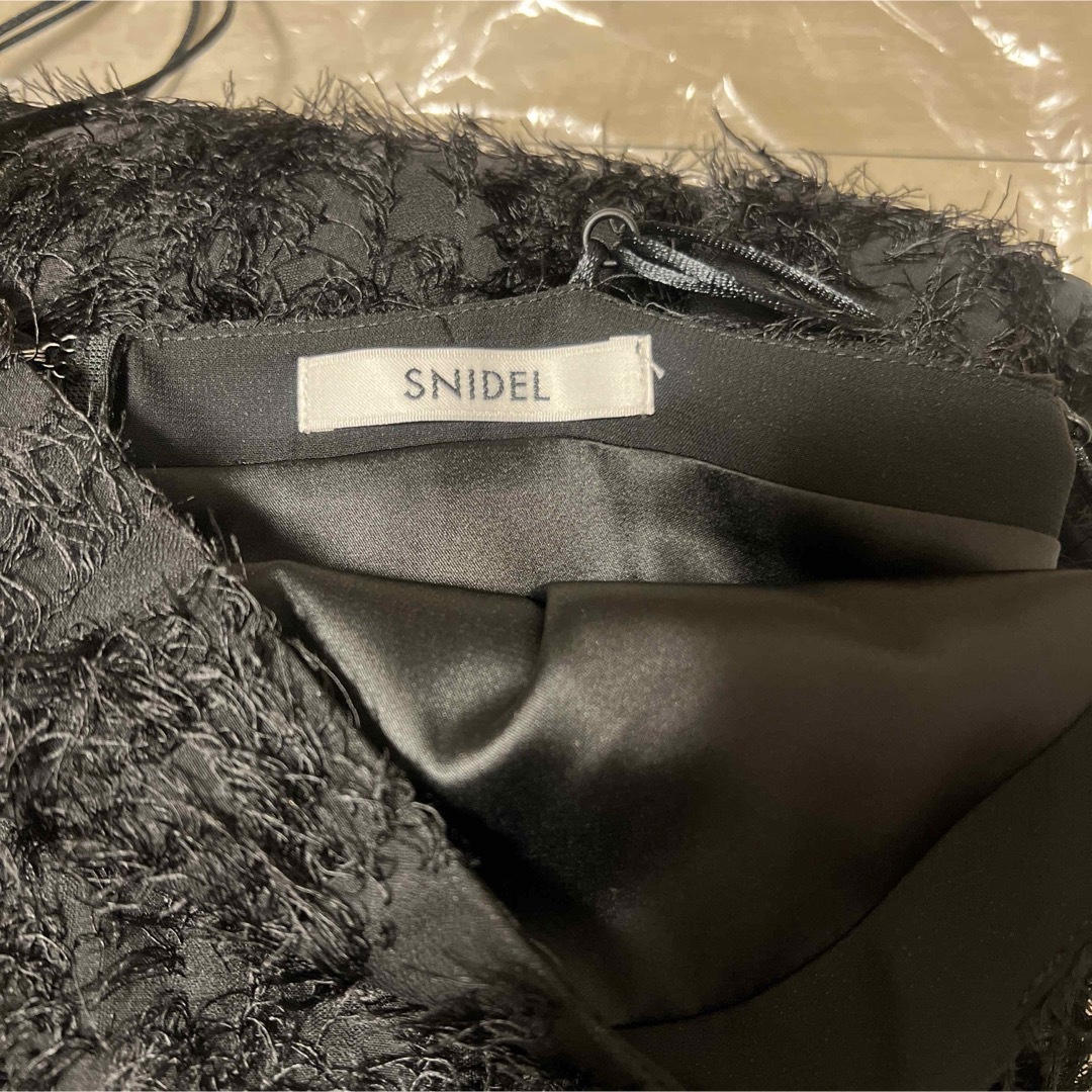 SNIDEL(スナイデル)のsnidel  ボリュームキャミワンピース レディースのワンピース(ロングワンピース/マキシワンピース)の商品写真