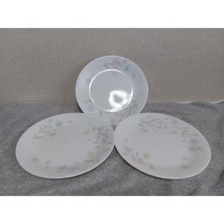 コレール(CORELLE)のコレール　2種6枚セット　淡い花柄&モーニングブルー(食器)