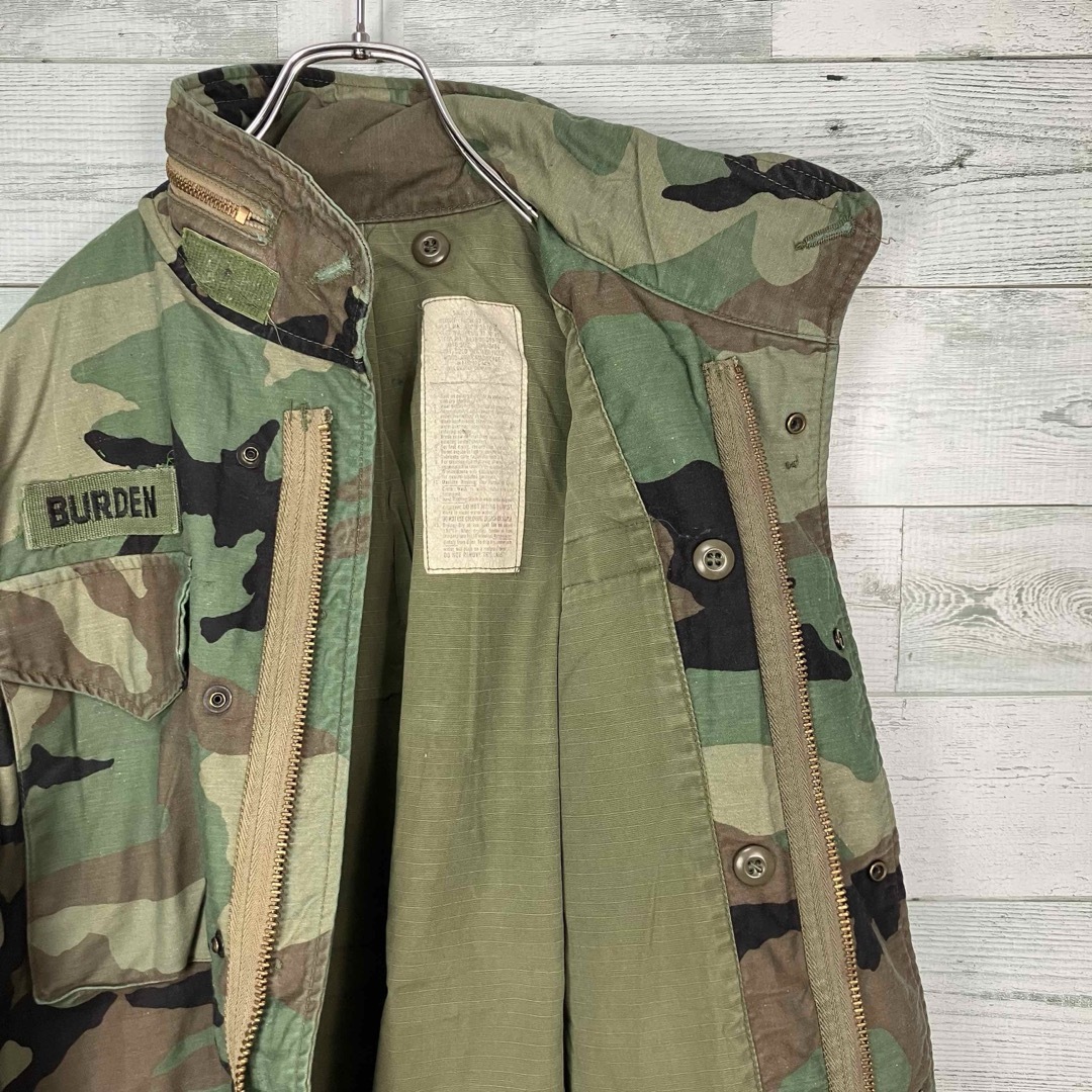 MILITARY(ミリタリー)のアメリカ軍 80s M65ウッドランドカモ フィールドジャケット 3rd S-R メンズのジャケット/アウター(ミリタリージャケット)の商品写真