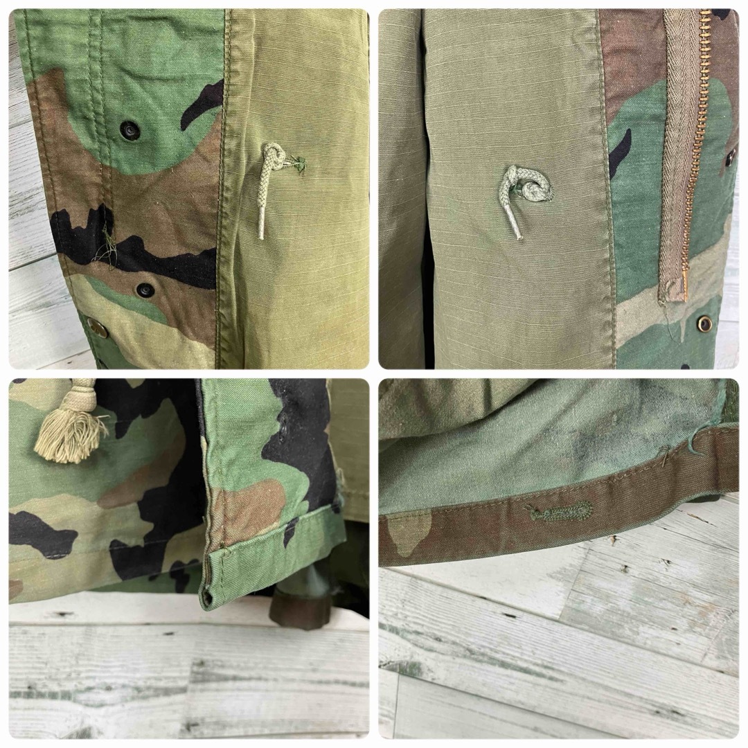 MILITARY(ミリタリー)のアメリカ軍 80s M65ウッドランドカモ フィールドジャケット 3rd S-R メンズのジャケット/アウター(ミリタリージャケット)の商品写真