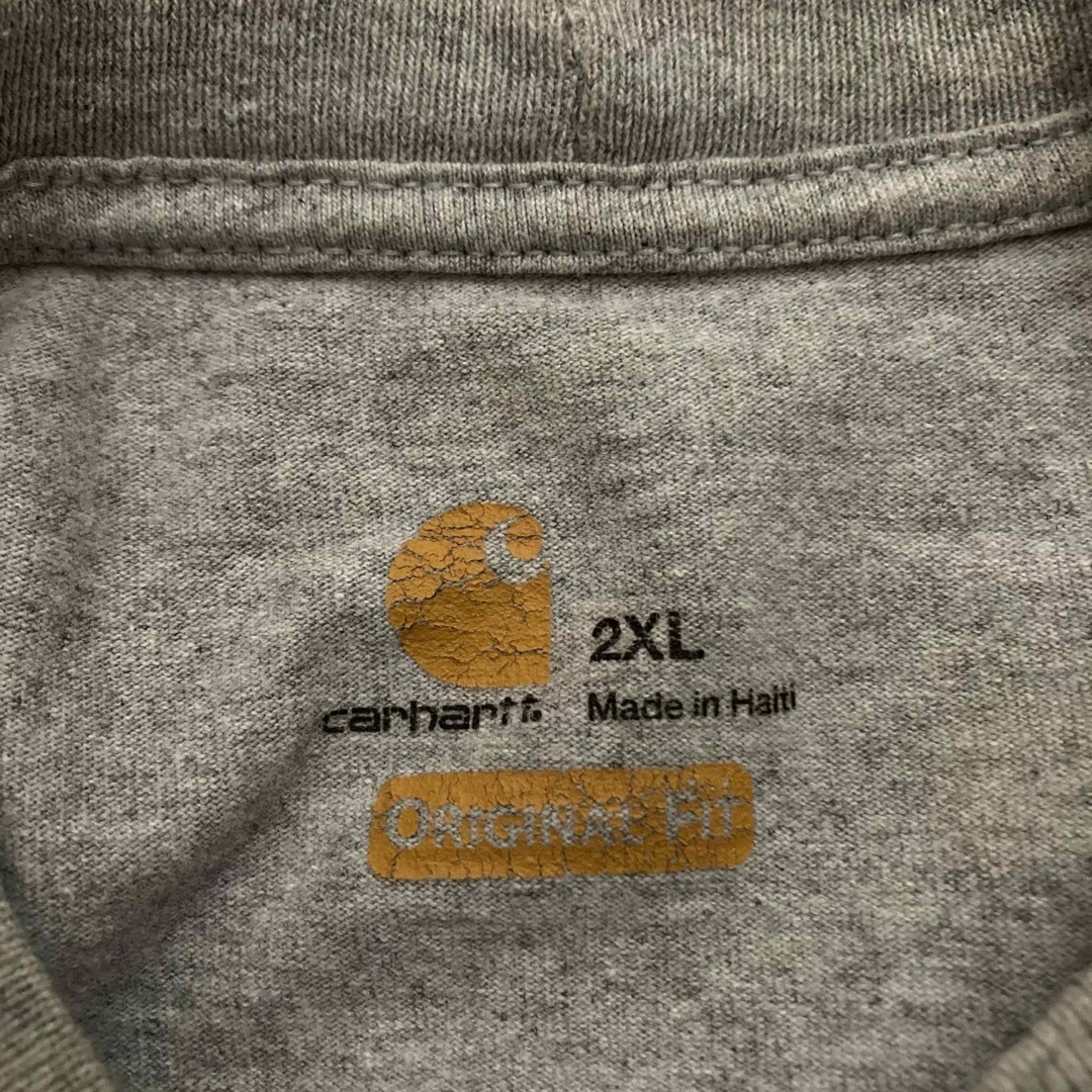 carhartt(カーハート)のCarhartt カーハート ロンT 胸ポケット 刺繍ロゴ メンズのトップス(Tシャツ/カットソー(七分/長袖))の商品写真