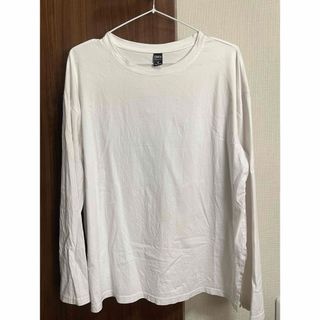 シーイン(SHEIN)のロンＴ / ホワイト(Tシャツ(長袖/七分))