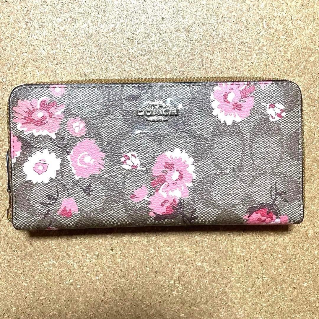 COACH(コーチ)のCOACH コーチ　長財布 F78018 SV/BR レディースのファッション小物(財布)の商品写真