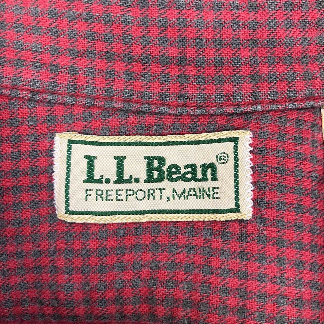 L.L.Bean(エルエルビーン)のL.L.Bean エルエルビーン 90s 90年代 チェック コットンシャツ メンズのトップス(シャツ)の商品写真