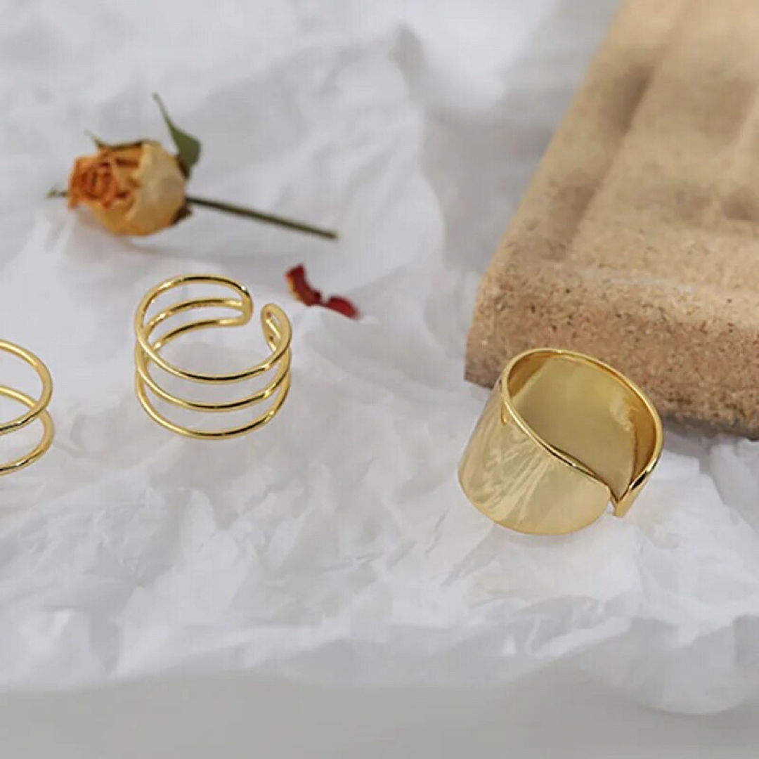 DEUXIEME CLASSE(ドゥーズィエムクラス)の【新品】elegant ring / gold レディースのアクセサリー(リング(指輪))の商品写真