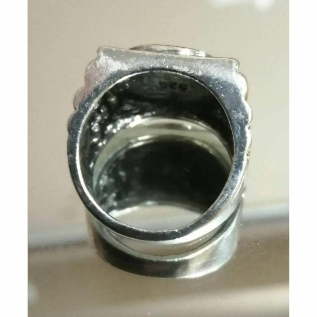 【SALE】リング メンズ アクセサリー シルバー 欧米 銀色 指輪 22号 メンズのアクセサリー(リング(指輪))の商品写真