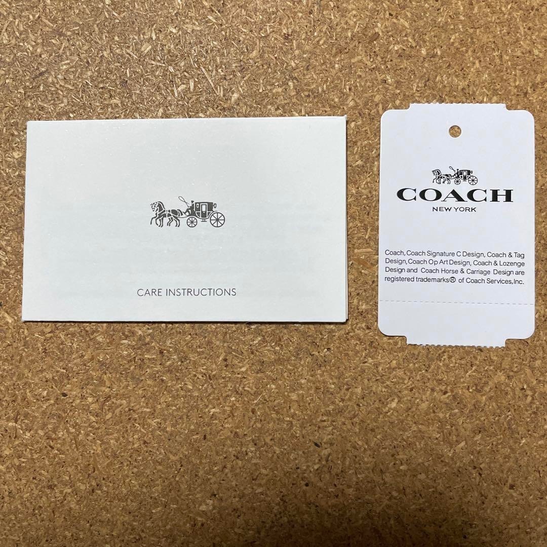 COACH(コーチ)のCOACH コーチ　ストラップ付き　長財布　シグネチャー チョーク　ホワイト レディースのファッション小物(財布)の商品写真