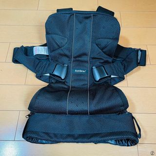 ベビービョルン(BABYBJORN)のベビービョルン 抱っこ紐 ブラック メッシュ ベビーキャリア(抱っこひも/おんぶひも)