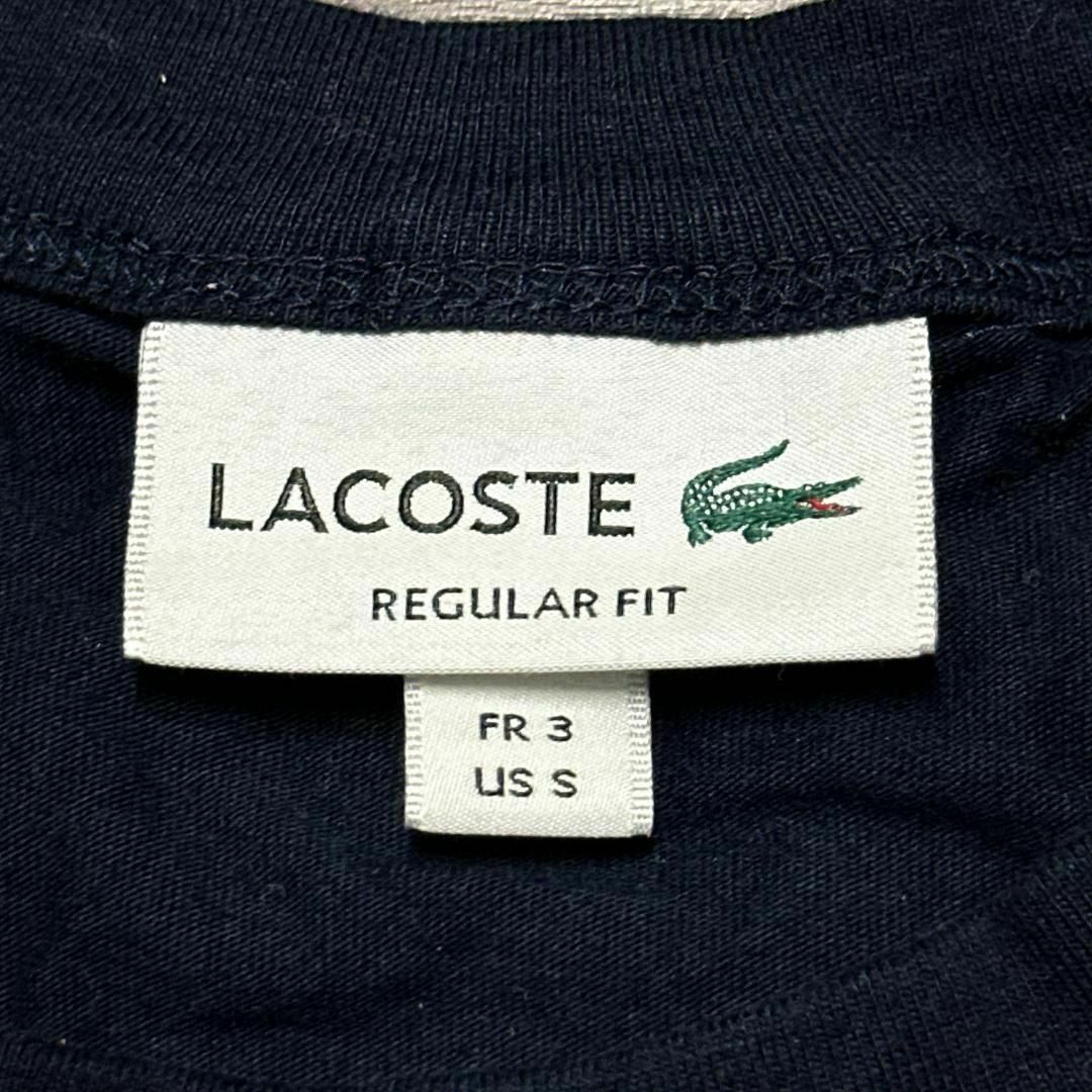 LACOSTE(ラコステ)のLACOSTE ラコステ 半袖Tシャツ コットン ビッグロゴ ネイビーv34 メンズのトップス(Tシャツ/カットソー(半袖/袖なし))の商品写真