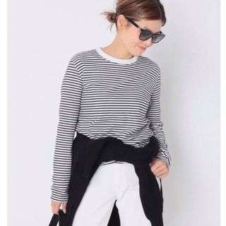 DEUXIEME CLASSE - Deuxieme Classe COCO Stripe Tシャツ No5