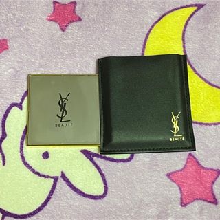 イヴサンローランボーテ(Yves Saint Laurent Beaute)のYVES SAINT LAURENT ケース付き ミラー 鏡 イヴサンローラン(ミラー)