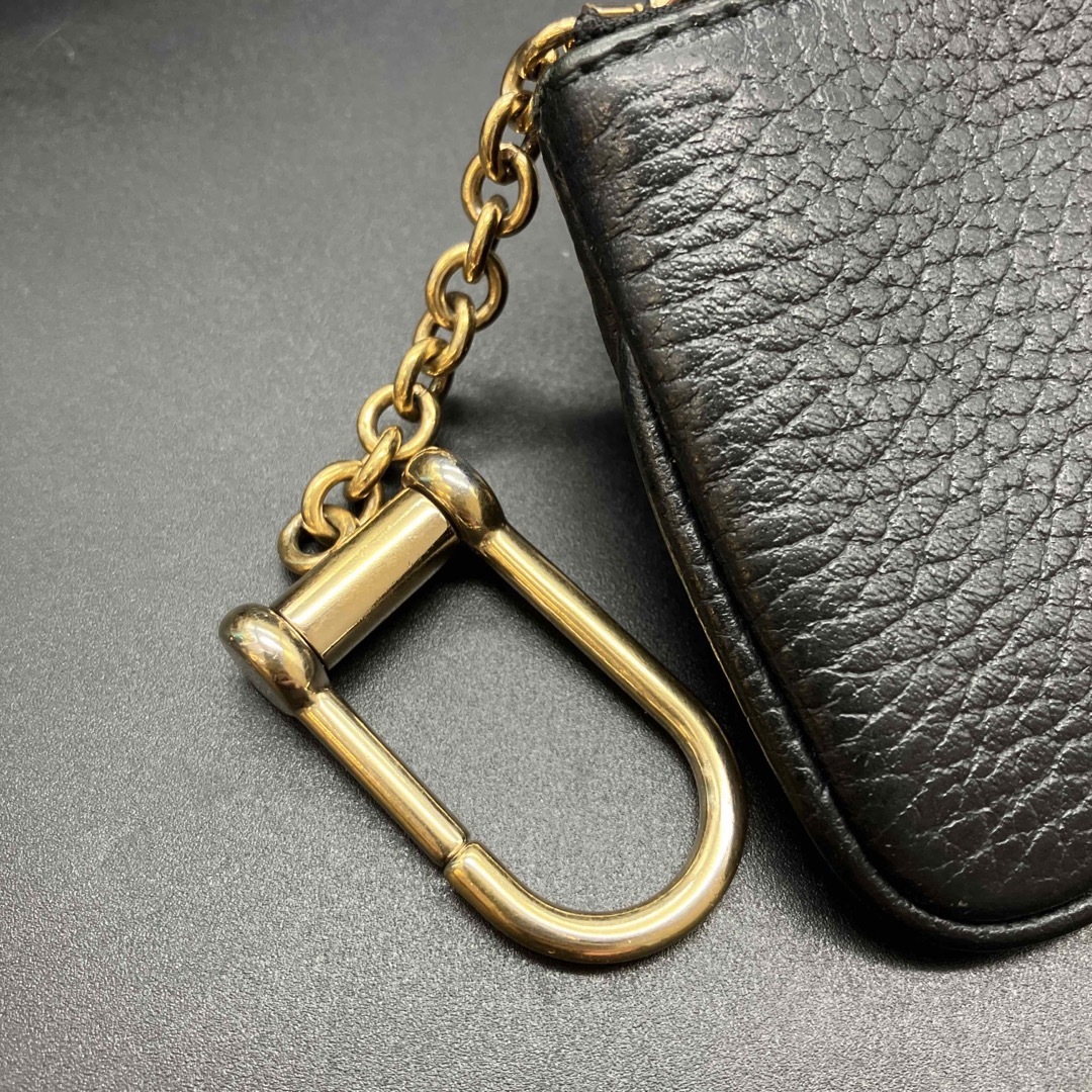 Gucci(グッチ)の即決 GUCCI グッチ コインケース 小銭入れ ブラック メンズのファッション小物(コインケース/小銭入れ)の商品写真