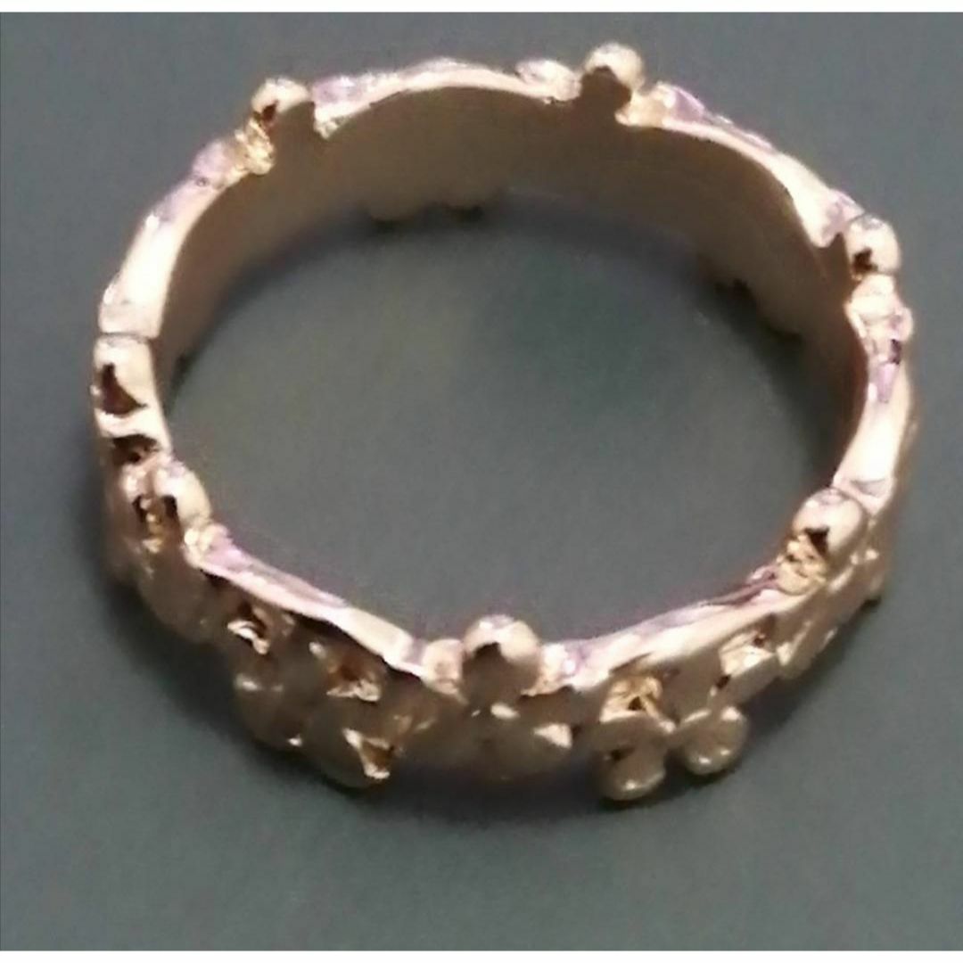 【SAリング メンズ レディース アクセサリー フラワー 指輪 18号 レディースのアクセサリー(リング(指輪))の商品写真