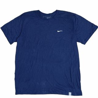 ナイキ(NIKE)のNIKE 半袖Tシャツ ナイキスイム ネイビー ロゴタグ US古着 w46(Tシャツ/カットソー(半袖/袖なし))