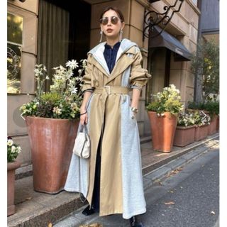 アメリヴィンテージ(Ameri VINTAGE)のSWEAT DOCKING TRENCH COAT(トレンチコート)