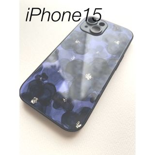 iPhone15フラワー花柄キレイiphone15ケース新品送料込み