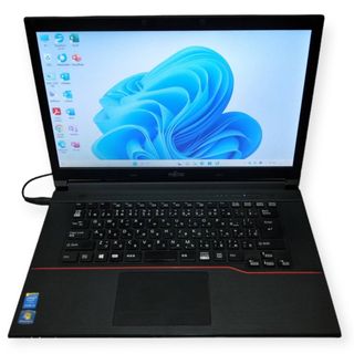 フジツウ(富士通)のD112856 Fujitsuノートパソコン Windows11オフィス付き(ノートPC)