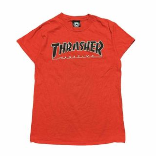 スラッシャー(THRASHER)のスラッシャー 半袖Tシャツ スペードタグ レッド US古着 v29(Tシャツ/カットソー(半袖/袖なし))