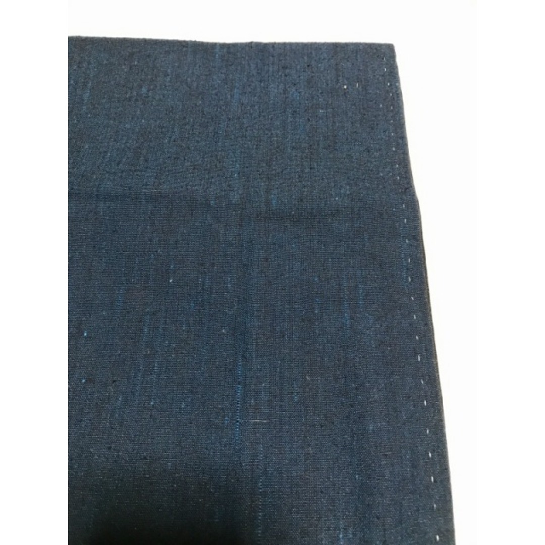 【中古】紬 男物 正絹 濃紺 裄68 Sサイズ リサイクル  メンズの水着/浴衣(着物)の商品写真
