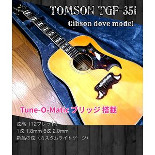 ◆希少◆ Tomson TGF-351 ★Gibson dove モデル ★(アコースティックギター)