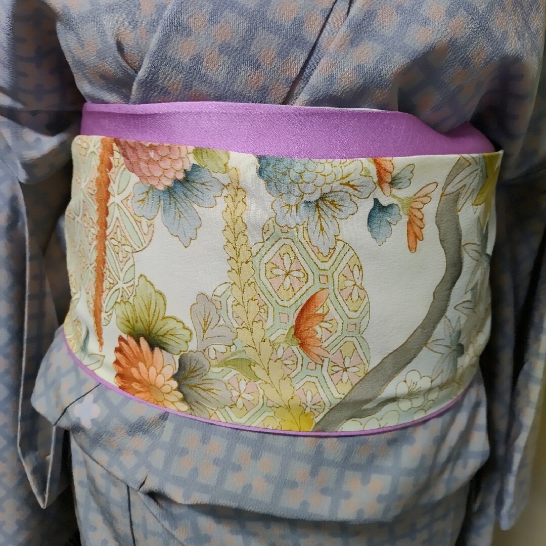 大人の兵児帯半幅帯ハンドメイド澪正絹振袖の通販 by A＆Mio's shop
