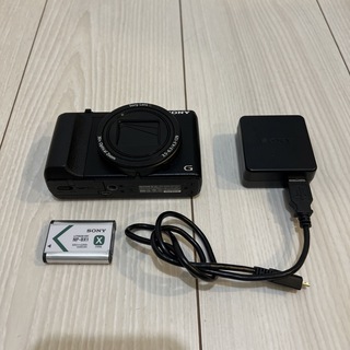 ソニー(SONY)の【美品】SONY デジタルカメラ　DSC-HX60V (コンパクトデジタルカメラ)