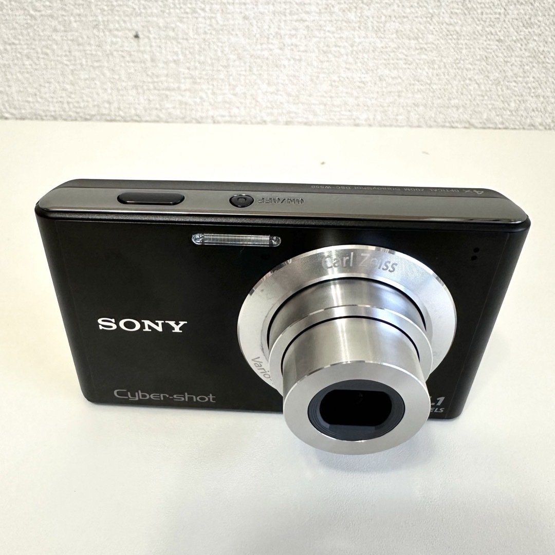 SONY(ソニー)のソニー サイバーショット デジカメ コンデジ DSC-W550 ブラック スマホ/家電/カメラのカメラ(コンパクトデジタルカメラ)の商品写真