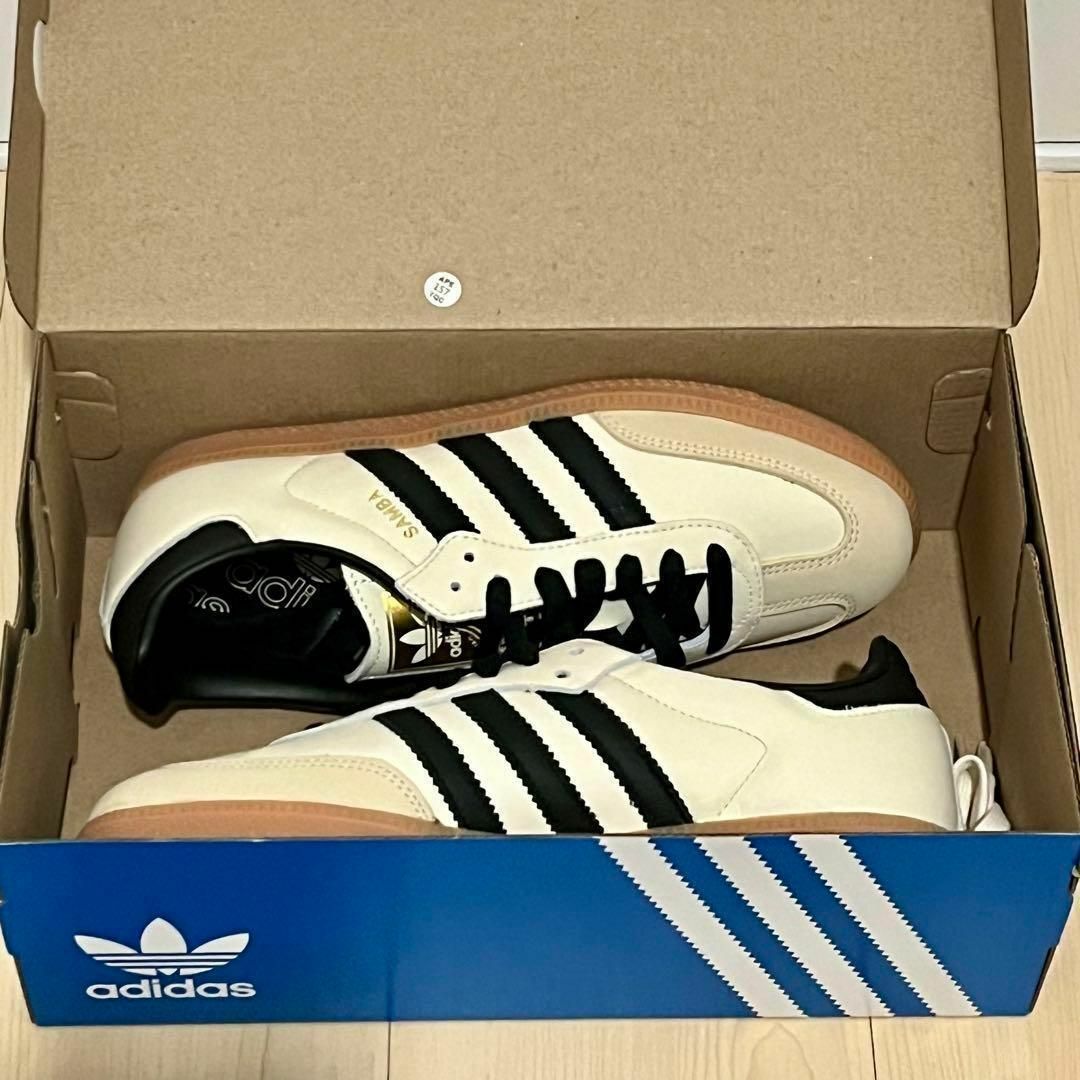 Originals（adidas）(オリジナルス)の【新品26cm】adidas Samba OG Cream White サンバ メンズの靴/シューズ(スニーカー)の商品写真