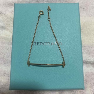 Tiffany & Co. - Tiffany Tスマイルブレスレット　ローズゴールド
