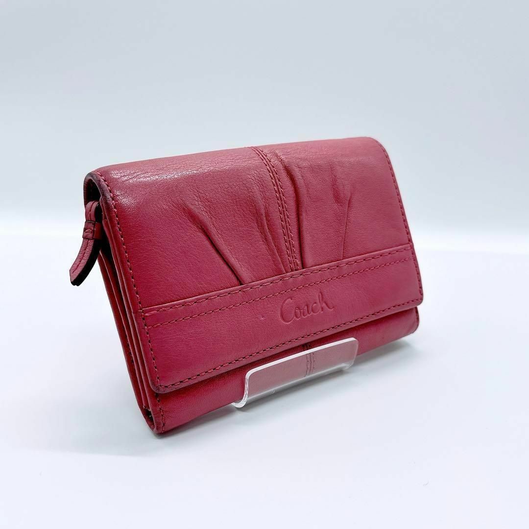 COACH(コーチ)のコーチ 財布 42812 SVOD ソーホー プリーテッド レザー 二つ折り財布 レディースのファッション小物(財布)の商品写真