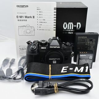 OLYMPUS ミラーレス一眼カメラ OM-D E-M1 MarkIII ボディー ブラック(ミラーレス一眼)