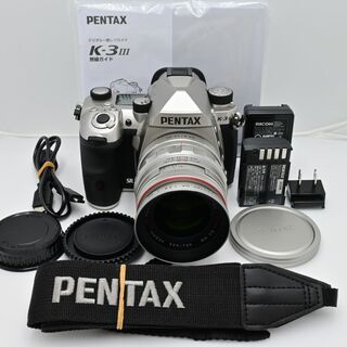 ペンタックス PENTAX K-3 Mark III 20-40mmLTDWRレンズキット シルバーボディ&ブラック(デジタル一眼)