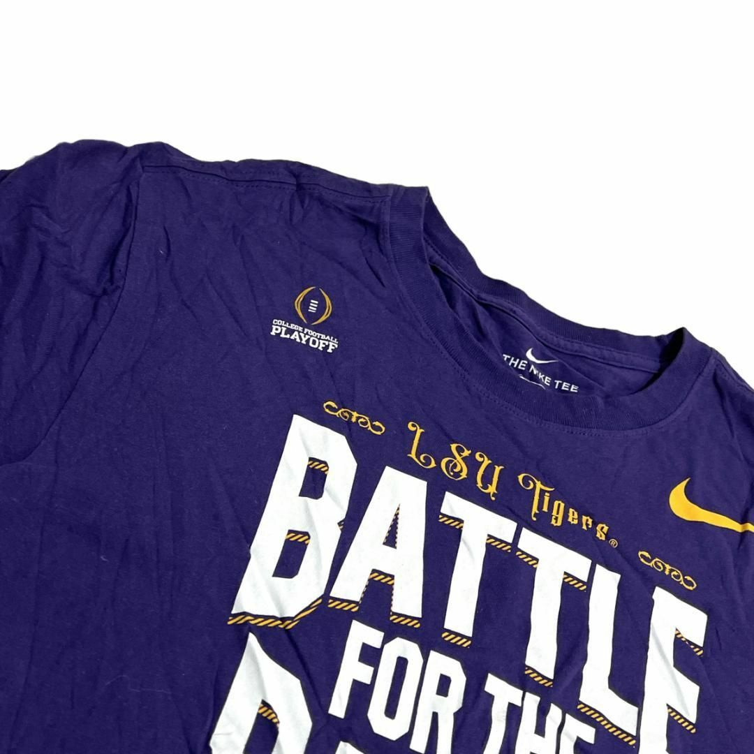 NIKE(ナイキ)のNIKE 半袖Tシャツ ルイジアナ大学タイガース フットボール US古着w51 メンズのトップス(Tシャツ/カットソー(半袖/袖なし))の商品写真