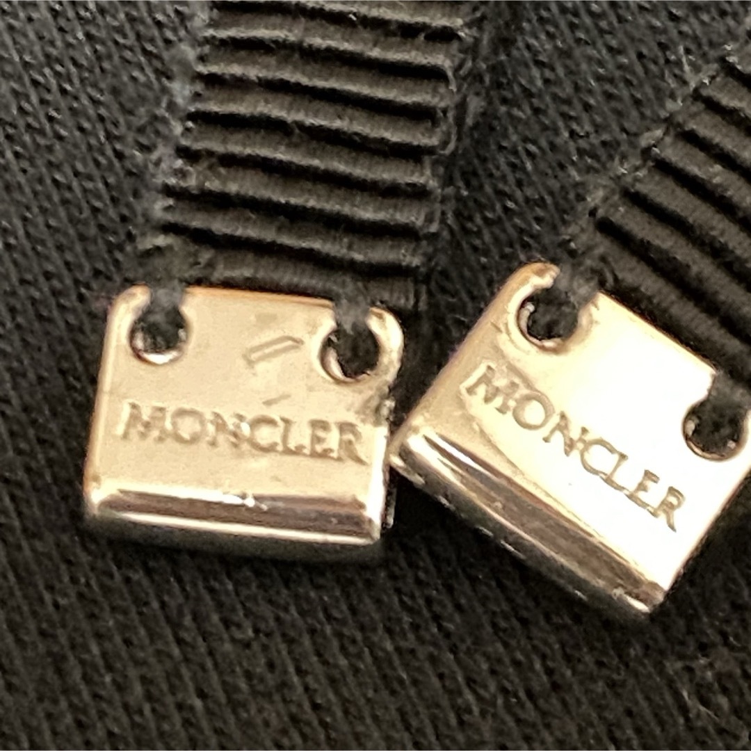 MONCLER(モンクレール)のMONCLER モンクレール ジップ パーカー 黒 ブラック スウェット XS レディースのトップス(パーカー)の商品写真