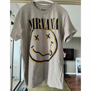 【希少カラー】NIRVANA ニルヴァーナ スマイル  バンドT  タイダイ (Tシャツ/カットソー(半袖/袖なし))