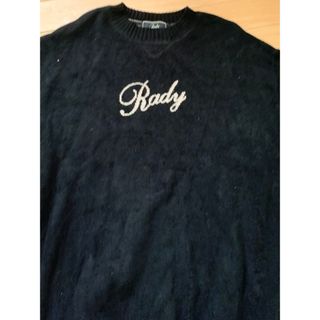 レディー(Rady)の美品♡Rady レディー ニットワンピ ブラック(ニット/セーター)