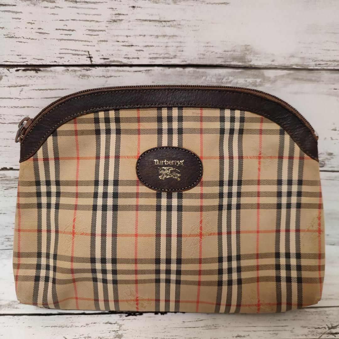 BURBERRY(バーバリー)のBurberrys　バーバリーズ　セカンドバッグ　ノバチェック　ヴィンテージ レディースのバッグ(クラッチバッグ)の商品写真