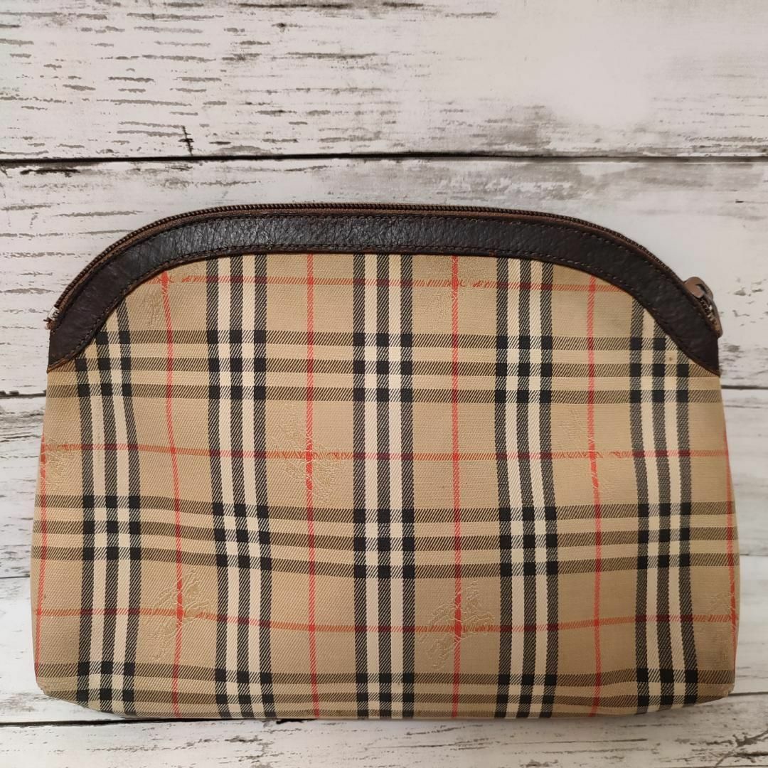 BURBERRY(バーバリー)のBurberrys　バーバリーズ　セカンドバッグ　ノバチェック　ヴィンテージ レディースのバッグ(クラッチバッグ)の商品写真