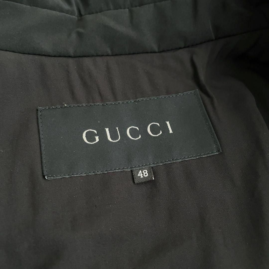 Gucci(グッチ)の【GUCCI】ナイロン ジップアップ ライダース ジャケット メンズのジャケット/アウター(ナイロンジャケット)の商品写真