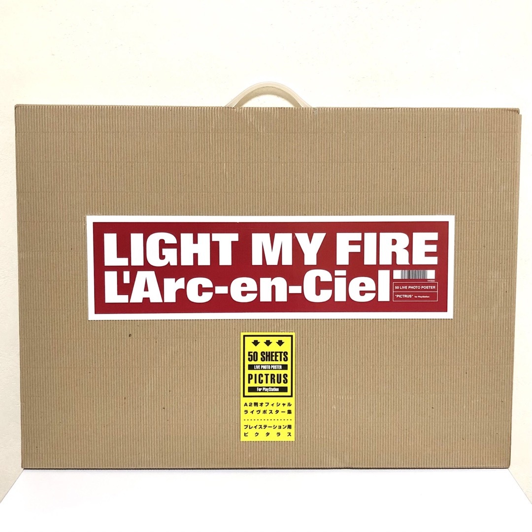 L'Arc～en～Ciel(ラルクアンシエル)のL'Arc~en~Ciel LIGHT MY FIRE ライブポスター集 50枚 エンタメ/ホビーのタレントグッズ(ミュージシャン)の商品写真