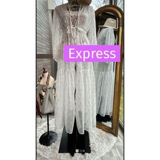 エクスプレス(EXPRESS)の綺麗なお姉さんのエクスプレスインポートロングガウン(ロングワンピース/マキシワンピース)