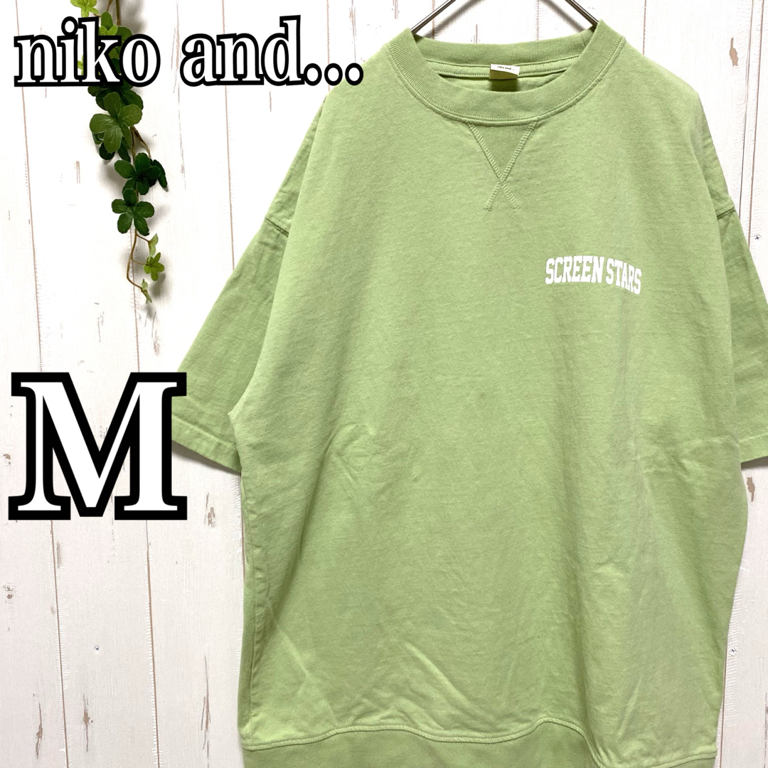 niko and...(ニコアンド)の【古着】niko and...SCREEN STARS 綿100%Tシャツ メンズのトップス(Tシャツ/カットソー(半袖/袖なし))の商品写真