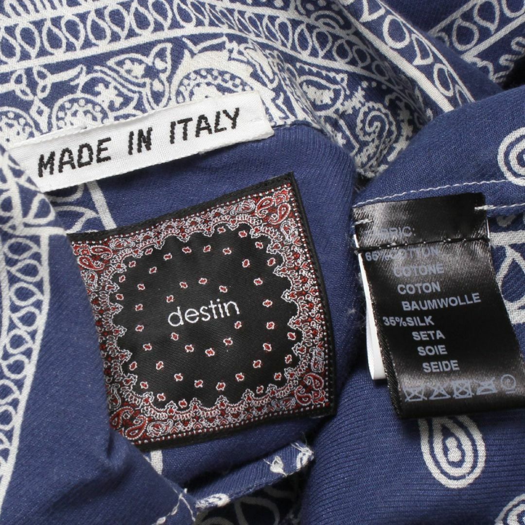 DESTIN(デスティン)の新品 destin バンダナプリントシャツ デスティン メンズのトップス(シャツ)の商品写真